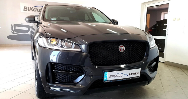 Jaguar F-Pace cena 119500 przebieg: 75000, rok produkcji 2018 z Nekla małe 781